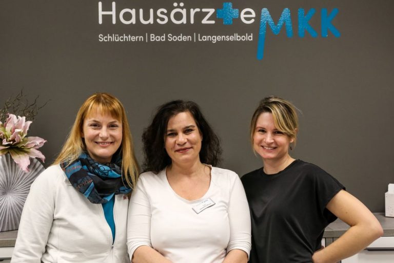 Hausärzte MKK stellt vor: Magdalena Gameiro, Alexandra Munck und Zuzana Zimmermann